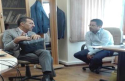 برگزاری جلسه با کارشناس خوشه های صنعتی سازمان صنایع کوچک و شهرک های صنعتی ایران