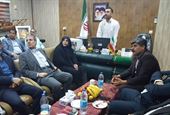 ♦ حضور استاندار بوشهر در اداره شیلات دیر